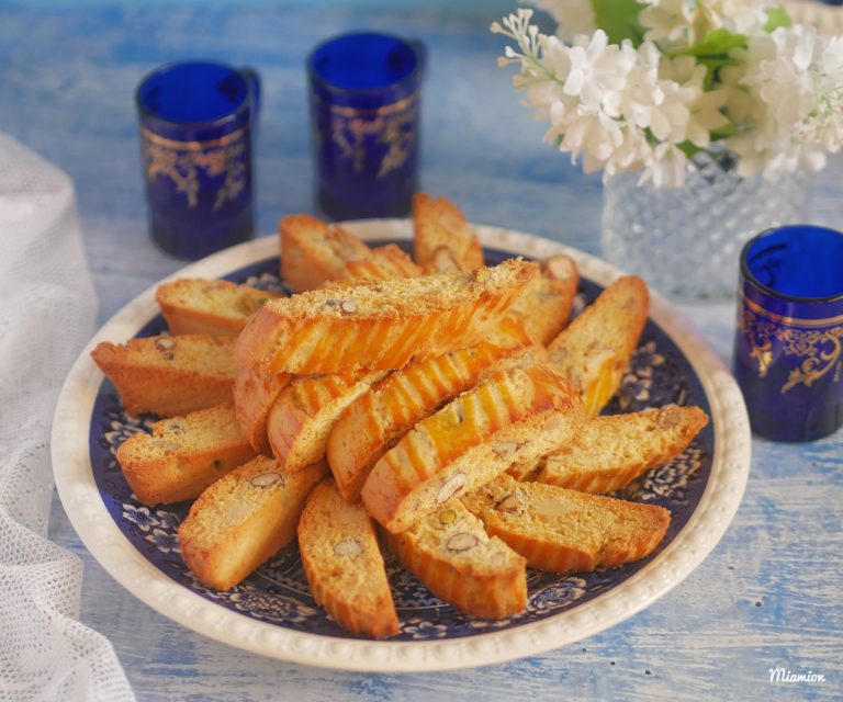 Recette croquants aux fruits secs ou Cantuccini