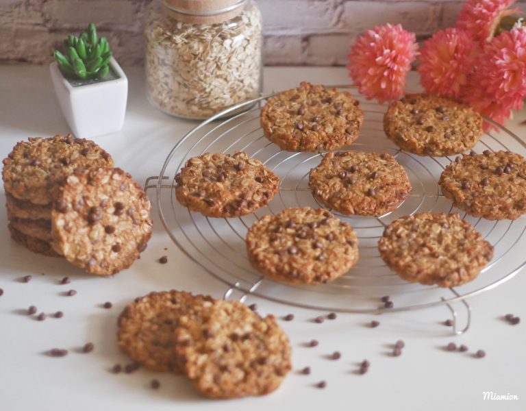 Cookies sans sucre et sans farine